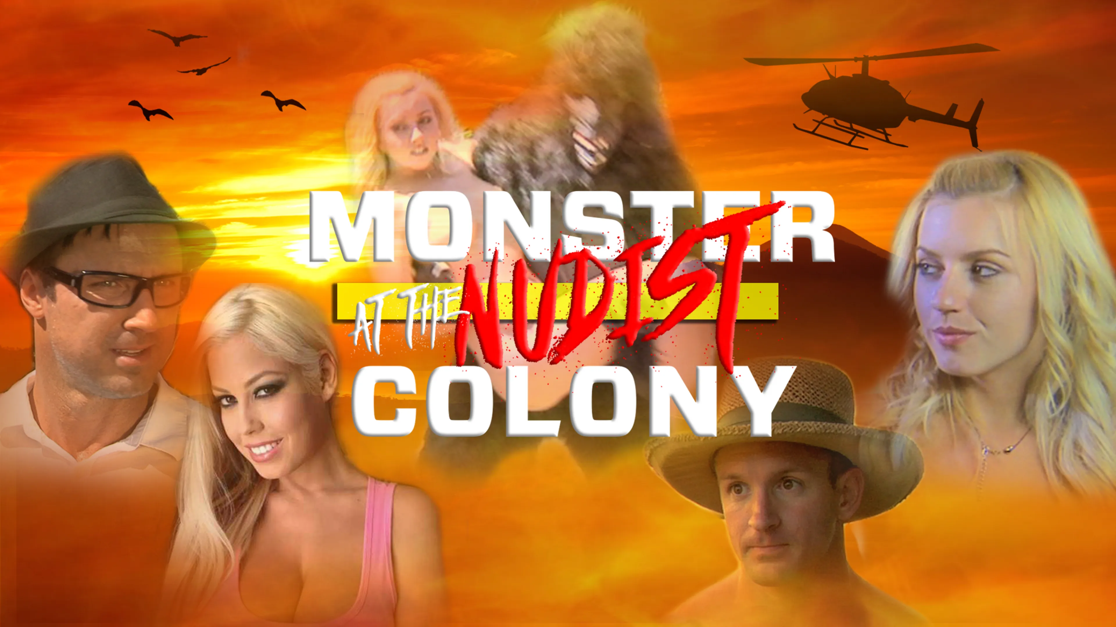 Monster at the Nudist Colony poster